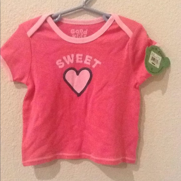 Life Is Good Shirts Tops Nwt Good Kids Girls Pink Top Size 1824